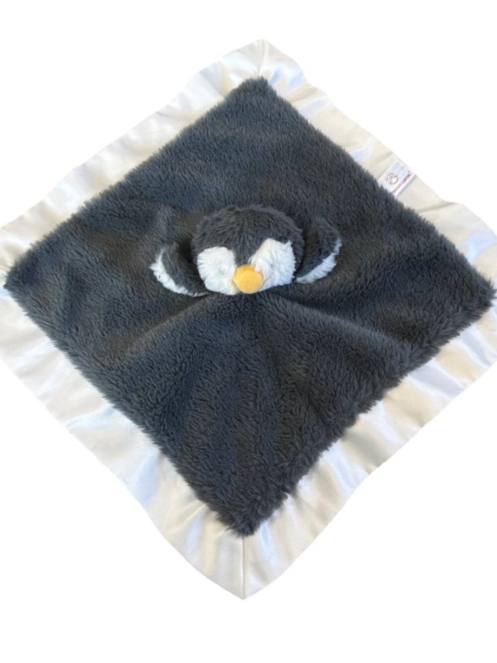 Apricot Lamb Unisex Baby Penguin Lovey Plush Security Blanket Soft Black White